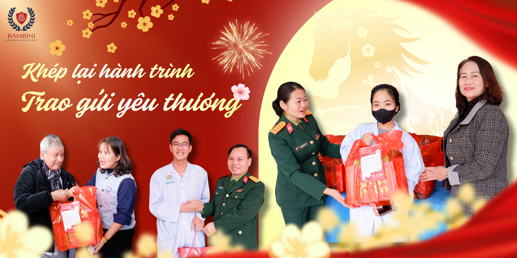 CHƯƠNG TRÌNH THIỆN NGUYỆN GÓI TẾT YÊU THƯƠNG TRAO XUÂN ẤM ÁP