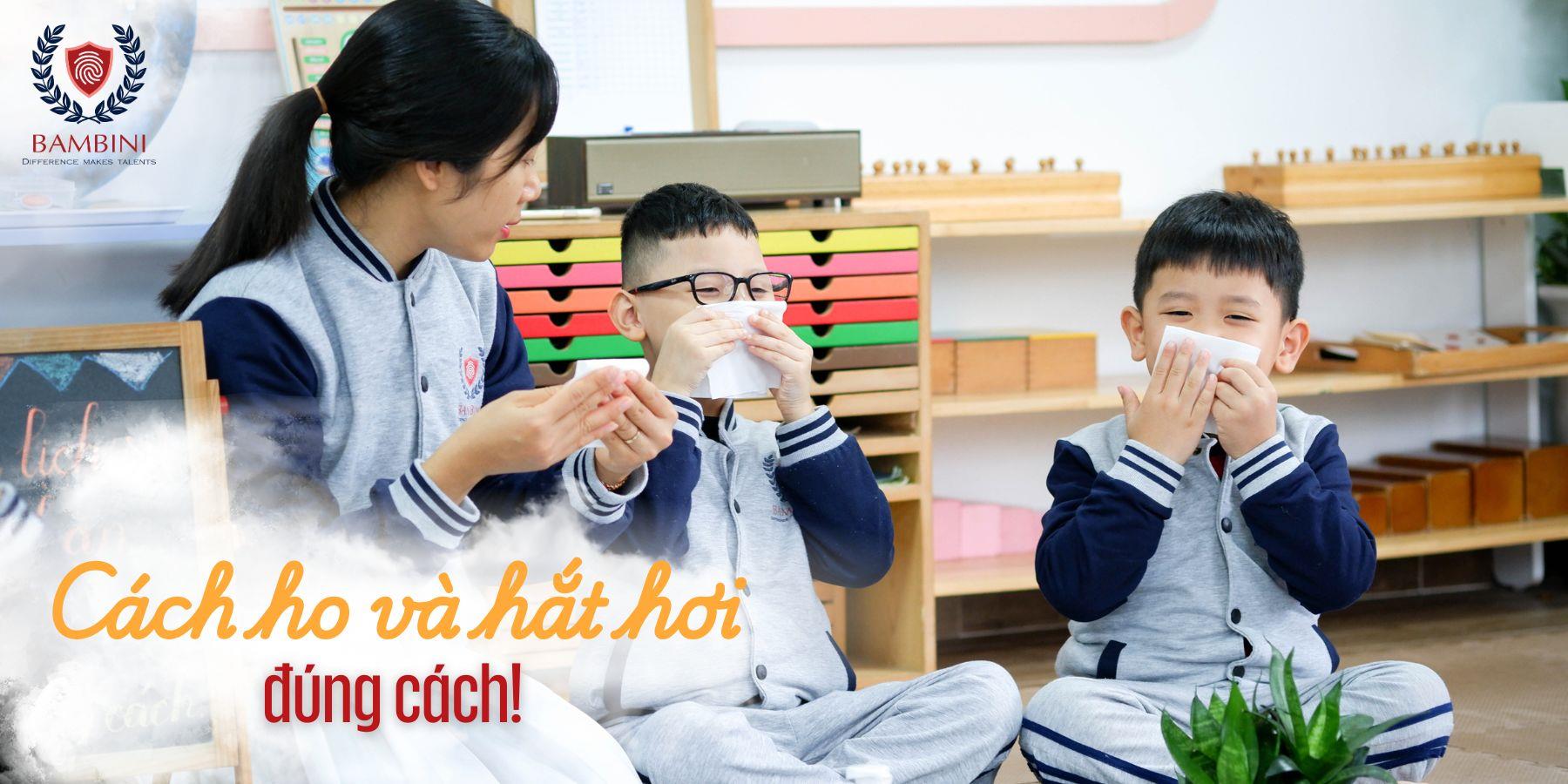 Lịch sự Nhã nhặn Cách ho và hắt hơi đúng cách